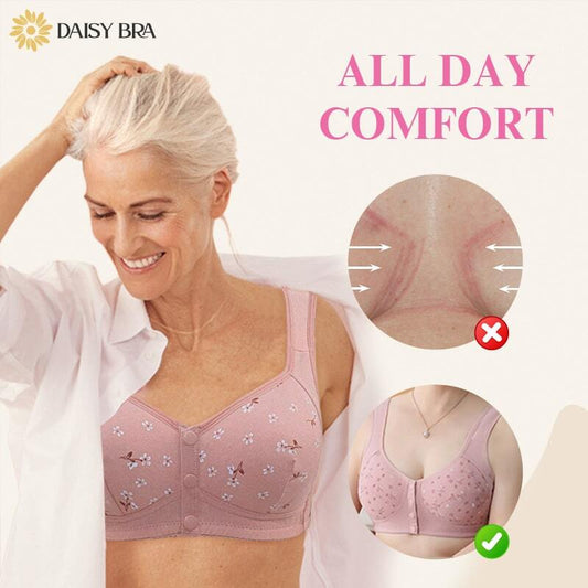 Soutien-gorge Daisy - Soutien-gorge boutonné sur le devant confortable et pratique